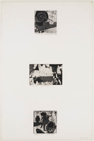 KG 1985 003
<br/>
Blad met drie etsen
<br/>
<em>Huismans, Sipke (1938)</em>